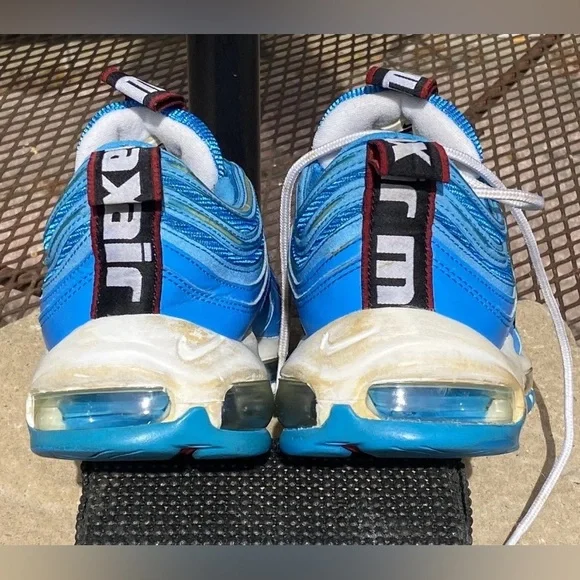 🛜🟥US 11- Nike Air Max 97 “Blue Hero" 2018 {312834-401} Men's Sneak - Picture 12 of 14